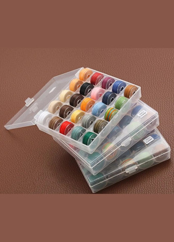 Набор вощеных нитей по коже 0.55 мм, 25 штук, вощеные нити для кожи, асорти AMANN GROUP (327368265)