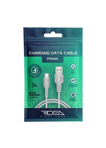 Кабель USB RC-M121 Prima Type-C 3A Ridea (365819798)