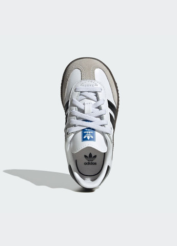 Белые всесезонные кроссовки samba og kids adidas