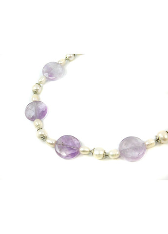 Намисто "Аметистова перлина" Аметист, Перли Fursa fashion (322315839)