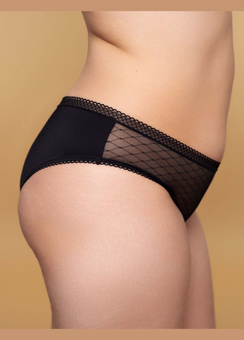 Трусики Сліп SLZ27502001 чорний Середня талія Brabrabra Сімпли (327415240)