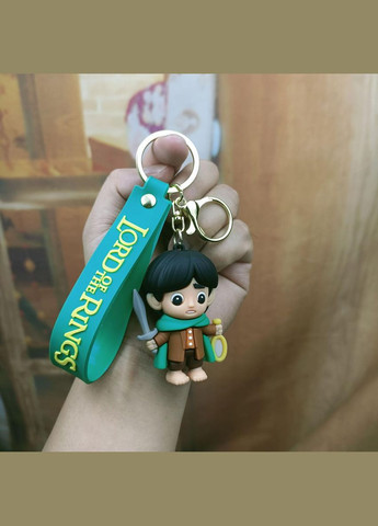 Брелок Володар кілець Фродо Бегінс Frodo Baggins Lord Of The Rings фігурка іграшка для ключів, рюкзака, сумки 6 см Shantou (305220306)