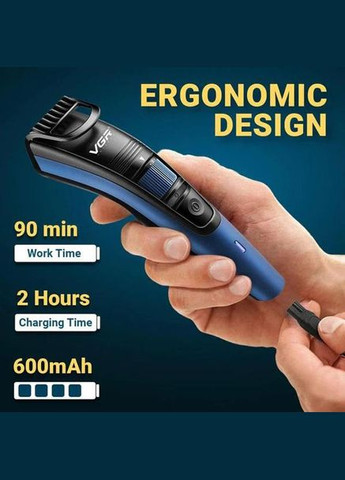 Бритва триммер для мужчин 053, Тример для стрижки профисиональный, AL-792 Окантовочная машинка VGR (366238735)