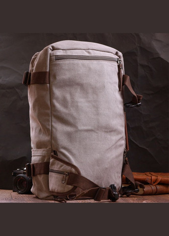 Рюкзак-трансформер в стиле милитари из плотного текстиля 22156 Vintage (298570293)