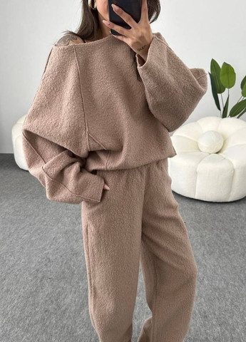 Оверсайз костюм с воротником - челнок Україна (322210540)