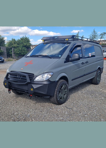 Передний силовой бампер для Mercedes Vito (343215904)