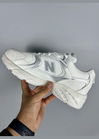 Кроссовки зимние женские и мужские New Balance 530 winter high white gray fur | Нью Беланс 530 высокие белые серые с мехом No Brand белые зима (308360669)