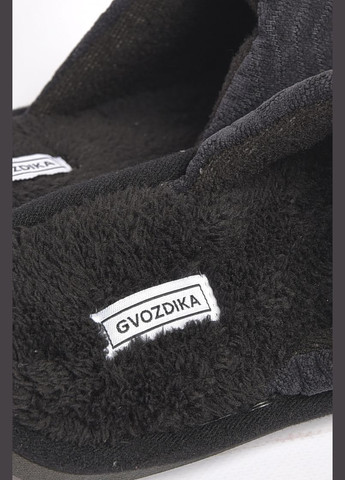 Капці кімнатні чоловічі чорного кольору Let's Shop (302660736)