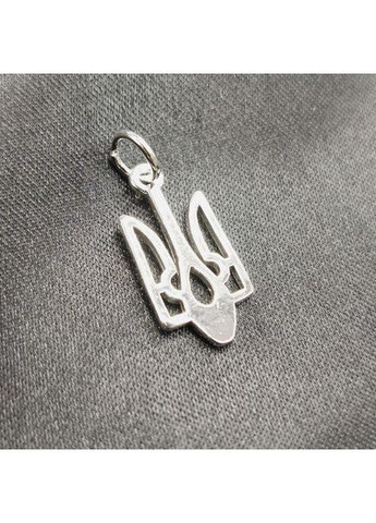 Підвіска срібло "Герб України" 10 х 18 мм (гіпоалергенний сплав) Plus-plus (352745594)