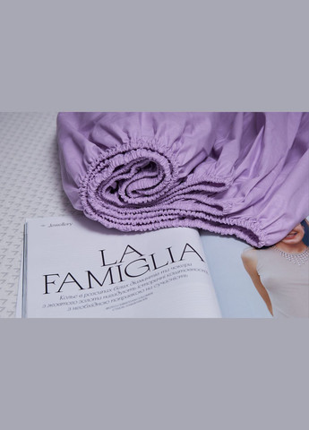 Простынь на резинке Бязь Gold Люкс 150х190х25 см (MS-850000471) Moon&Star Orchid (295438971)