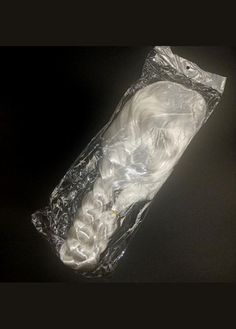 Білий маскарадний перука з довгою косою подружка санта, снігуронька, сніжна королева+подарунок No Brand (342384747)