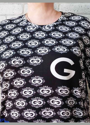 Жіноча стрейчева туніка великого розміру батал, з кишенями віскоза No Brand (323168584)