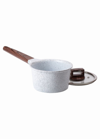 Сотейник з керамічним антипригарним покриттям та скляню кришкою 16 см, MGC (328440851)