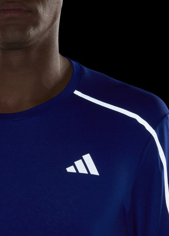 Лонгслів Fast Engineered adidas логотип синій спортивні