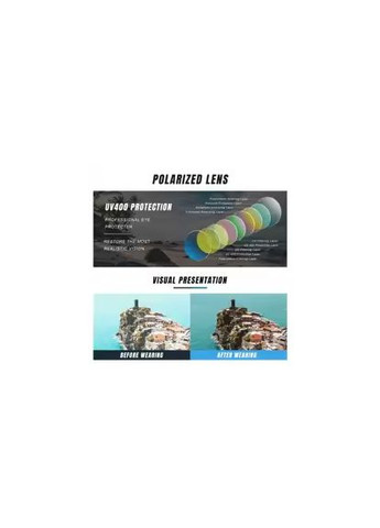 Поляризаційні сонцезахисні окуляри W5504 Blue KINGSEVEN (322523222)