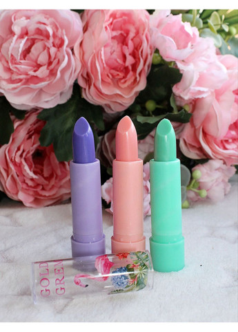 Фруктовый бальзам-тинт для губ проявляется розовым цветом No Brand (317349532)