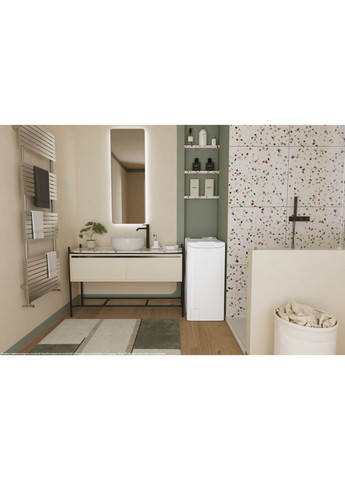 Пральна машина TCA273D3-9 вертикальна, 7кг, 1200, A+++, 60см, дисплей, Candy (364275034)