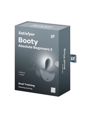 Анальна вібропробка Booty Absolute Beginners 2 Satisfyer (317256781)