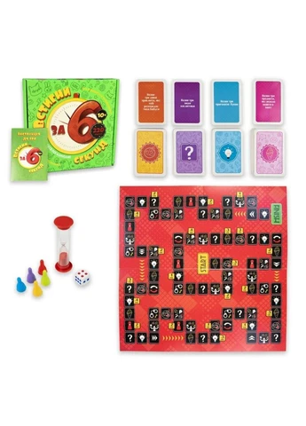 Настольная Игра "Успей за 6 Секунд" Seli Strateg (394386615)