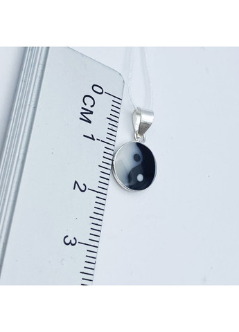 Кулон срібний "Інь Янь" 0,5 г No Brand (369736807)