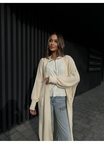 🤍 Подовжений кардиган в стилі Old Money Vione (367074661)