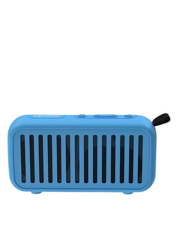 Портативна колонка Bluetooth DR08 Blue, AUX, Micro-SD card, USB Denmen (362915048)