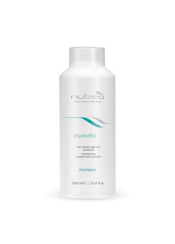 Себорегулирующий шампунь для волос Equisebo Anti-Sebum Adjuvant Shampoo 1000 мл Nubea (331144986)