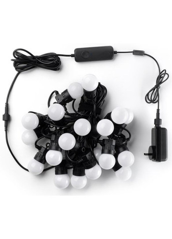 Гирлянда Smart LED Festoon RGB 20, G45, Gen II, IP44, 10м, кабель (TWF020STP-BEU) Twinkly (360424866)