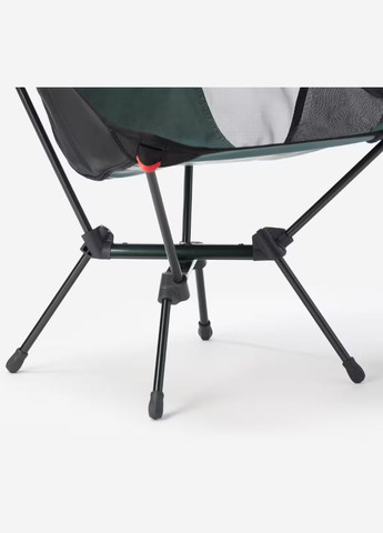 Складное Кресло Кемпинга (Пикника) до 110кг Высота 25см Синий Quechua (335052801)