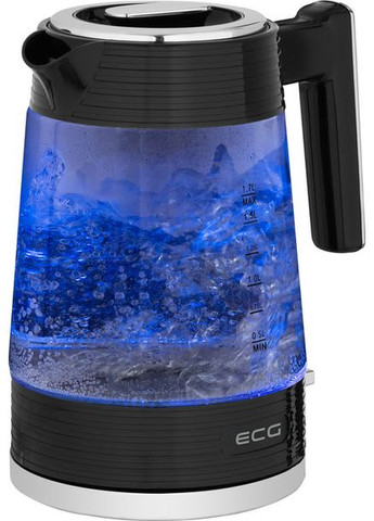 Електрочайник EСG RK 1750 Stripe 1.7 л чорний ECG (364107642)