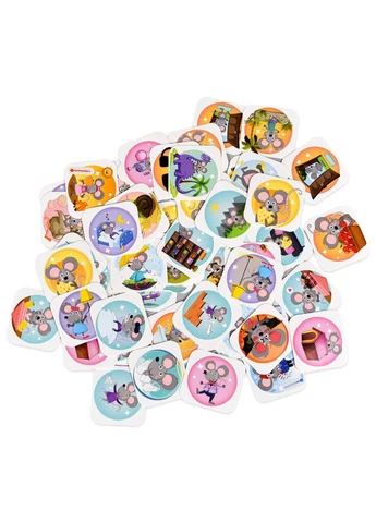 Настольная игра Темный котенок Светлый мышонок 31037 от 1 игрока Seli Strateg (394378805)