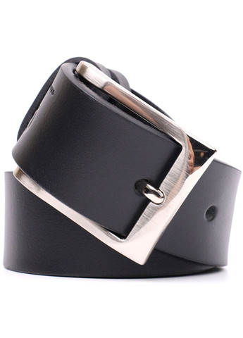 Брючний ремінь для чоловіків з натуральної шкіри 11674 Чорний Grande Pelle (329150543)