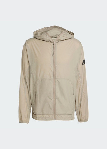 Бежева демісезонна вітровка city escape adidas