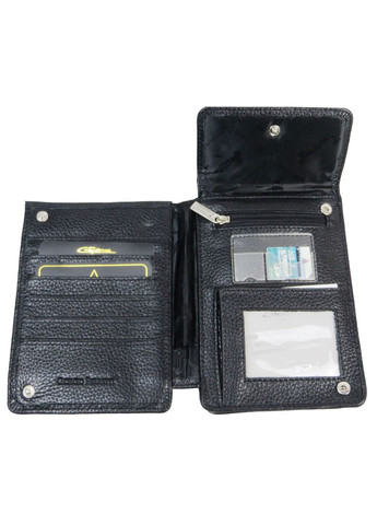 Невелика чоловіча шкіряна сумка через плече Ef061 Чорна Giorgio Ferretti (297643833)