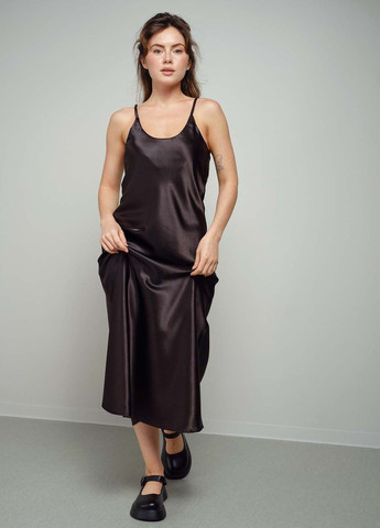 Черное кэжуал платье женское Fashion