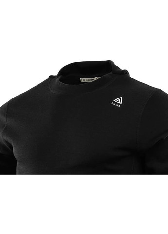 Термокофта WarmWool 200 Hood Sweater en Black Aclima (317659936)