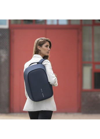 Рюкзак синій антизлодій Bobby Hero Small Navy Blue (P705.705) XD Design (303261064)