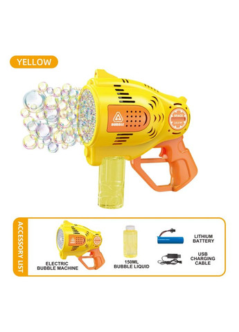 Мыльные пузыри для детей, пистолет для мыльных пузырей с подсветкой, игрушечный генератор пузырей, No Brand (346530779)