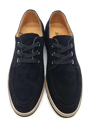 Жіночі туфлі чорні замшеві L-10-3 24,5 см (р) Lonza (260010290)