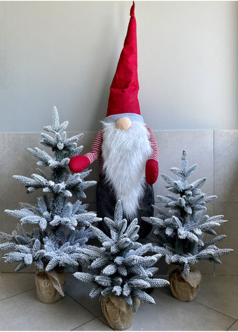 Ёлка SGH Classic литая в мешковине 50 см заснеженная HVOYA (366963838)