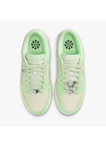 Женские Кроссовки W DUNK LOW NN SE Зеленый Nike зелёные демисезоны (367187948)