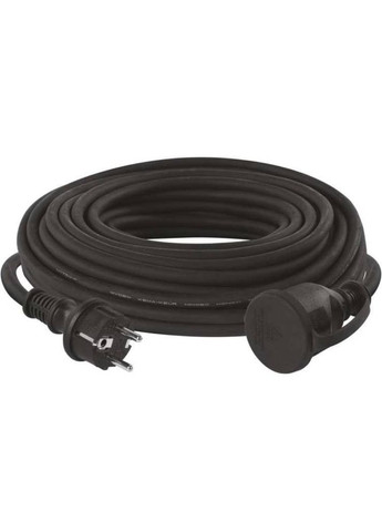 Удлинитель 1 розетка 20м 16А 3х1, 5мм2 Black (P01820) Emos (323102657)