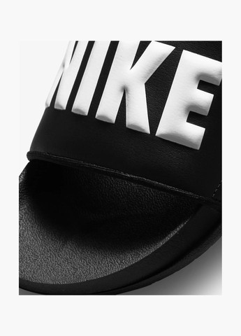 Черные тапочки женские chinelo wmns offcourt slide black bq4632-010 Nike