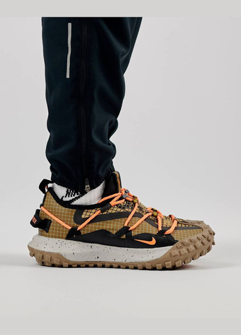 Хакі Осінні кросівки чоловічі, вьетнам Nike Acg Mountain Fly Low Khaki Orange