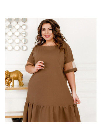 Кофейное платье Liton