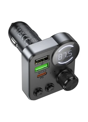 FM-трансмиттер E86 PD30W+QC3.0 18W Total 48W Hoco (380065445)
