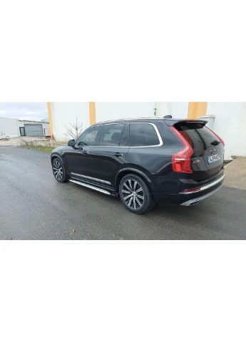 Боковые Подножки Shining (2 шт., Алюминий) для Volvo XC90 2015- гг Erkul (390716522)