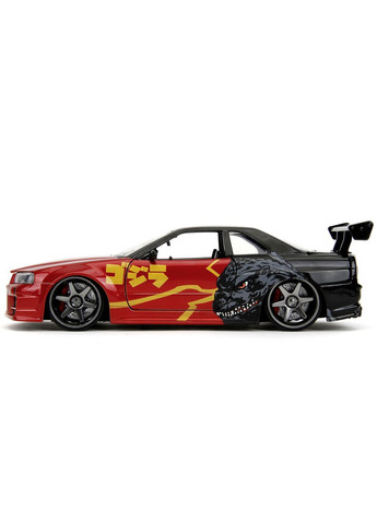 Машина металлическая Годзила Hиccaн GTR, 1:24 () Jada 253253024 (362003701)
