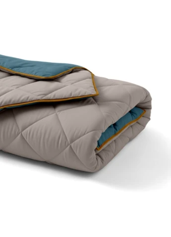 Покрывало стеганное двухстороннее OCEAN SAND CS1 110x140 см Бежево-голубой Cosas (387636699)