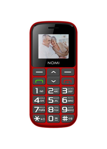 Мобільний телефон i1871 Red Nomi (296481743)